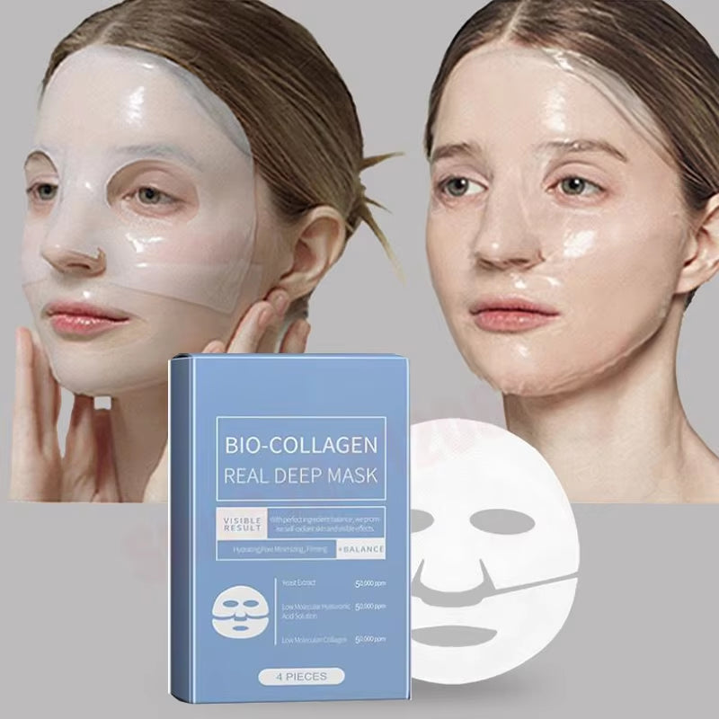 New Deep Collagen Deep Collagen Mask Bio-Collagen Overnight Overnight Mask Korean Collagen anti Wrinkle Face Mask for Face Care